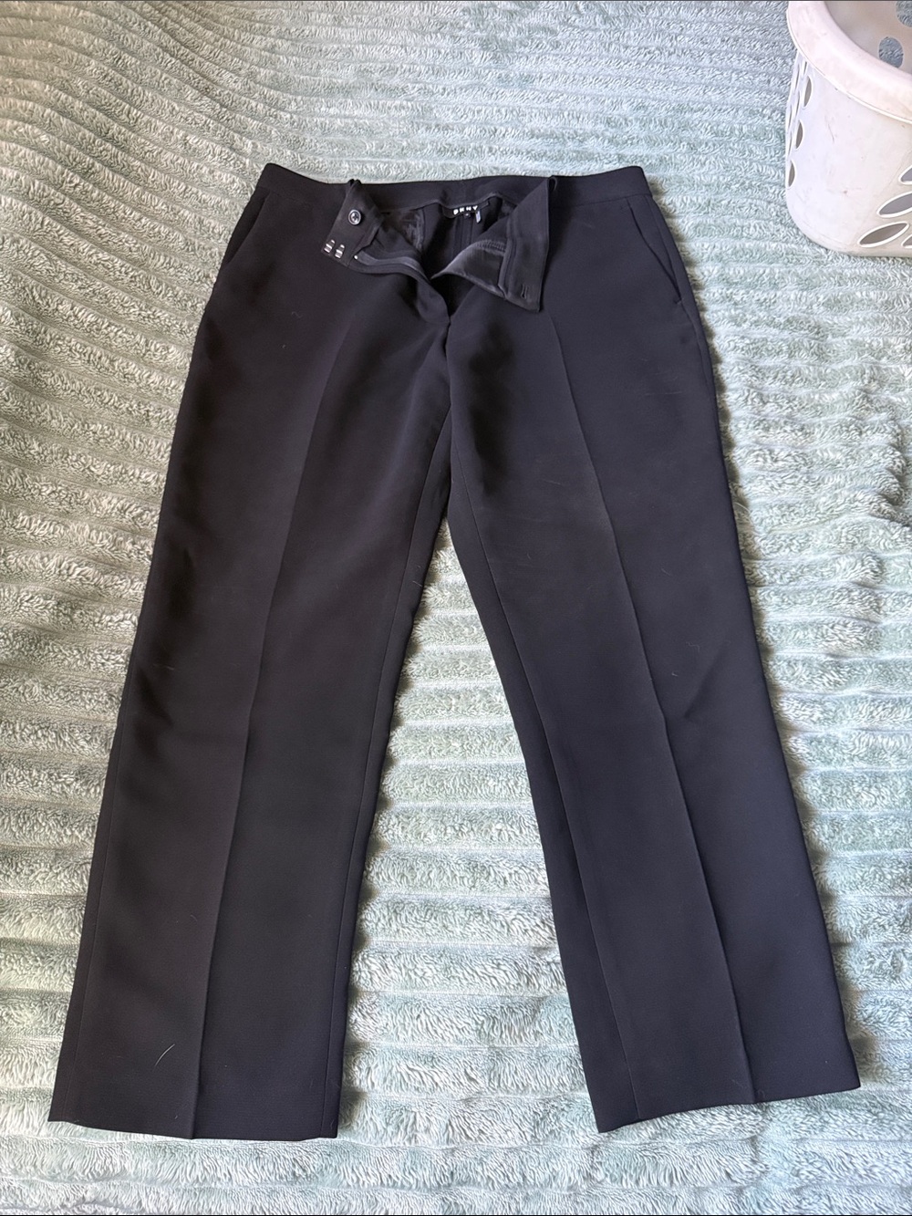 DKNY Black Women’s Dress Pants - Straight Leg